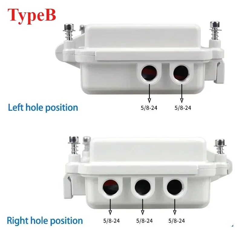 AP Wireless Bridge Case for Outdoor Communication Base Station Long Range Network Booster,Cast Aluminum Metal Waterproof Box