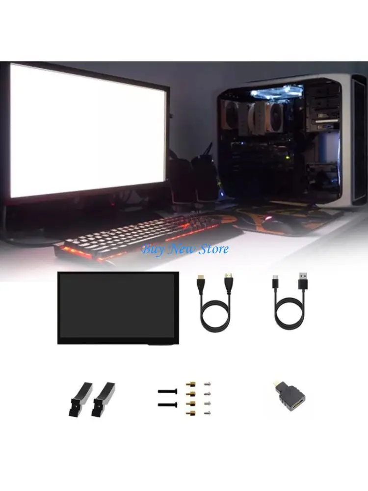 

20CE 7inch LCD Touchable Screen Monitor LCD Display Screen Touchable Panel 1024x600 Replacement For 5 3B+ 4B Development