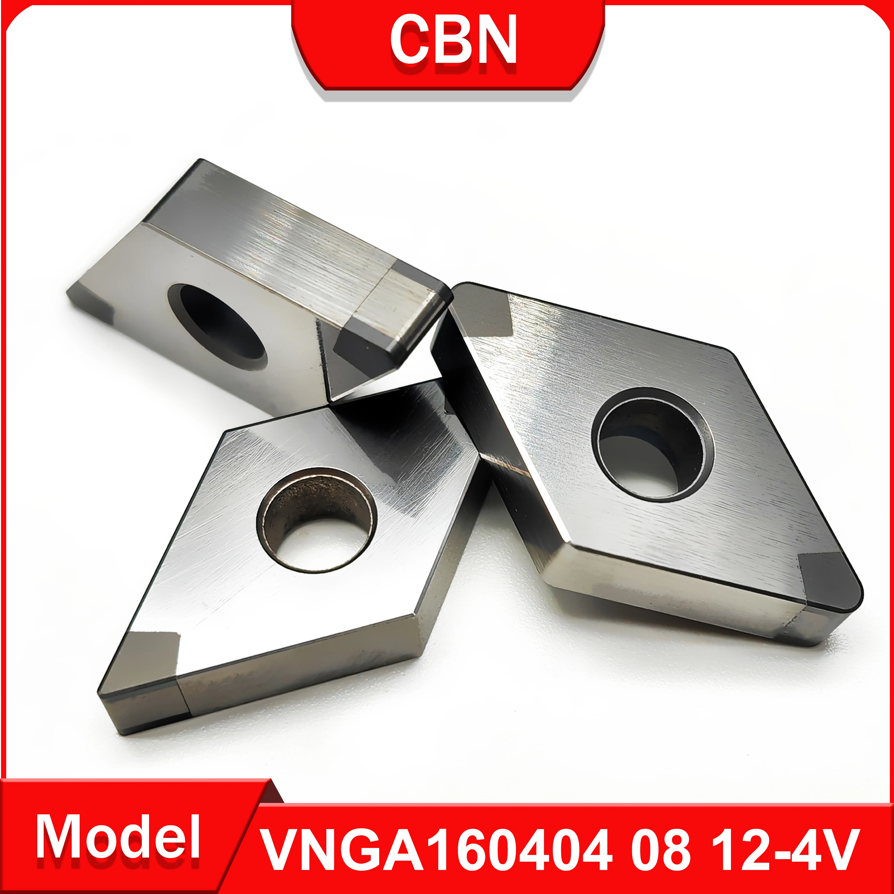 DNGA150404-4V DNGA150408-4V DNGA150412-4V CBN tool Processing of hard steel and cast iron and other high hardness materials DNGA