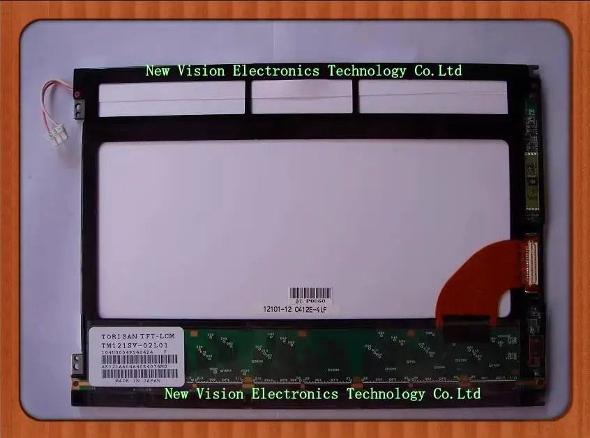 

TM121SV-02L09 Original 12.1 inch 800*600 SVGA TFT LCD Panel Display for SANYO
