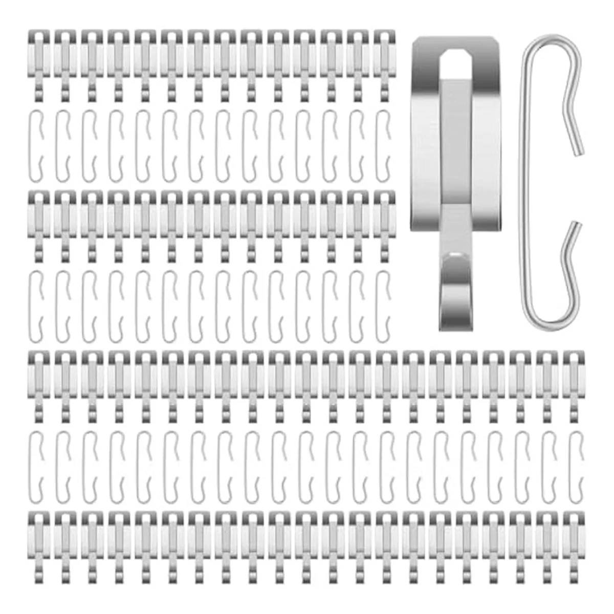 

192Pcs Heat Cable Roof Clips Cable Clips and Spacers Kit Cable Wire Clips Gutter Clips Outdoor Cable Clips Heater Clips