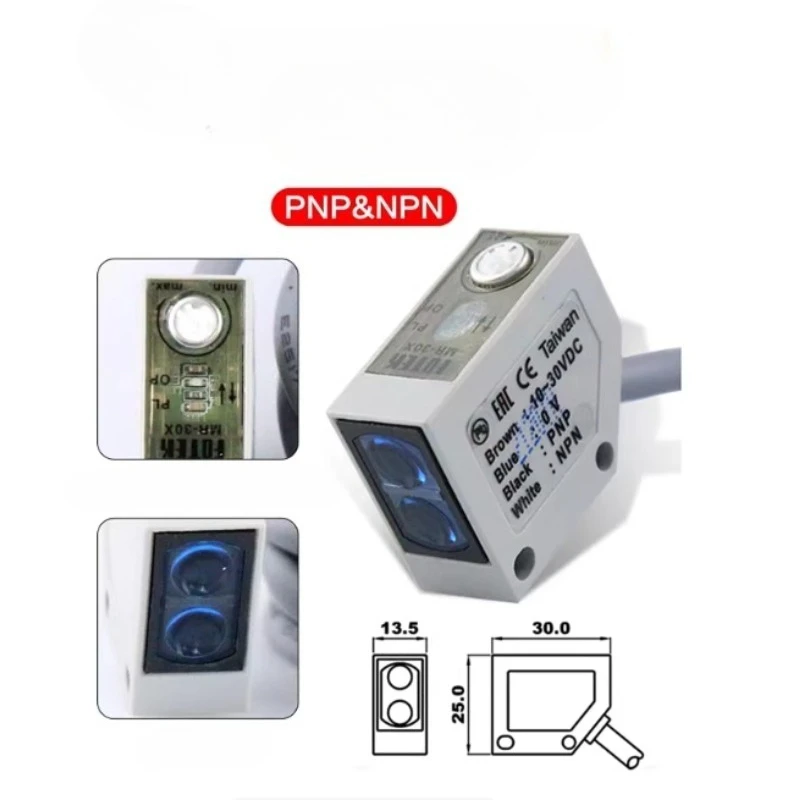 

Новый оригинальный фотоэлектрический датчик отражения FOTEK MG-2MX + MR-1