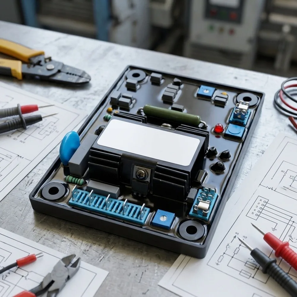 For Consistent for Power Generation SX460 Voltage Regulator Stable for Power Supply 90V DC Max Output 4A Continuous Rated