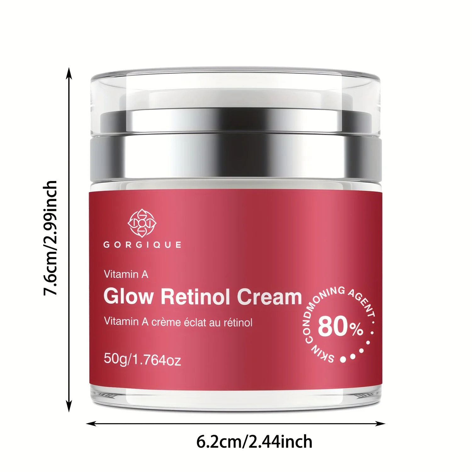 Retinol Anti-Aging krem nawilżający do wygładzania ujędrniającej rewitalizującej promiennej skóry