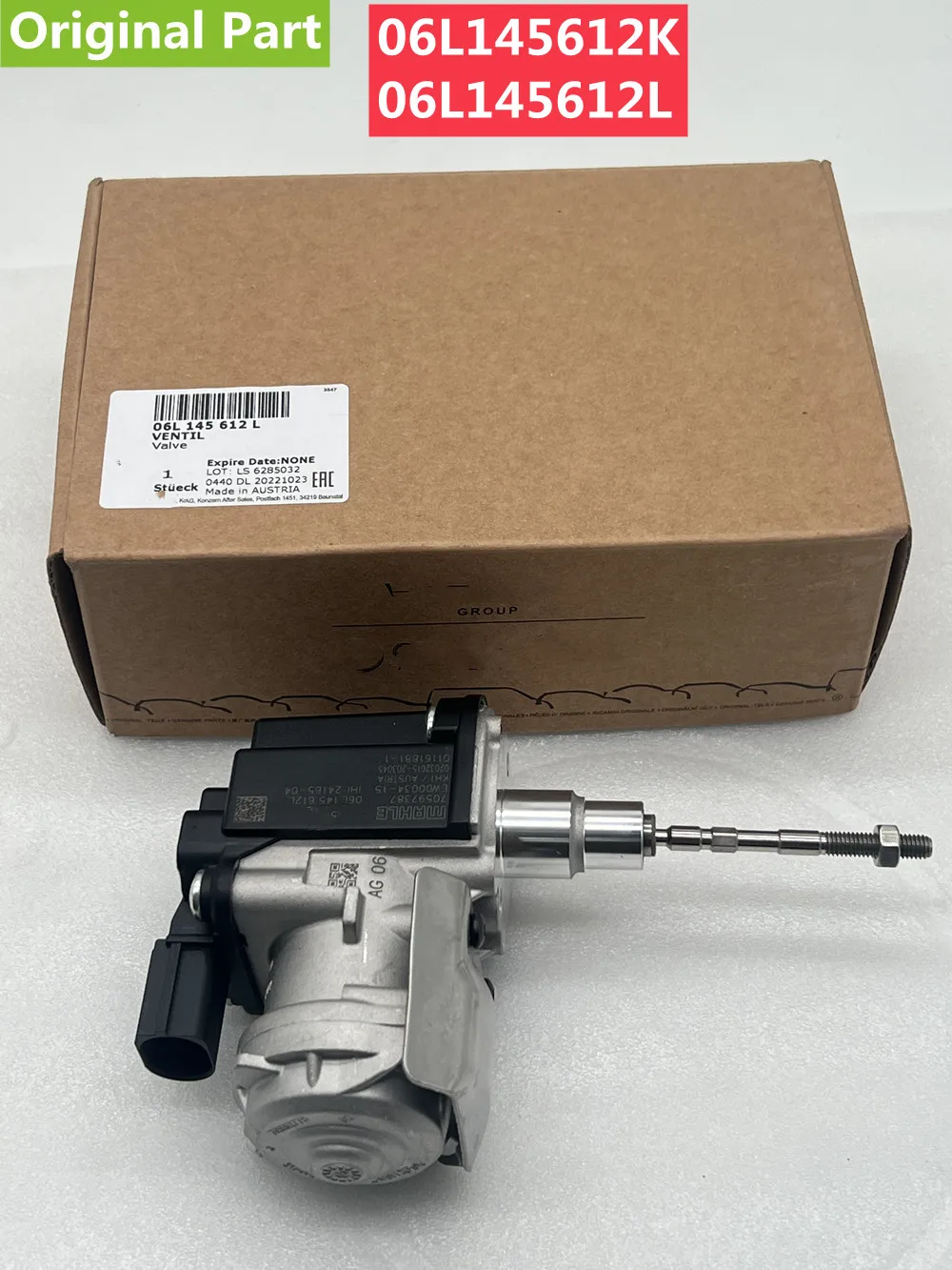 Set Genuine OEM 06L145612K 06L145612L Turbo Electric Actuator For Audi EA888 Gen3 2.0T Engine CDNB CNCB CNCD CNCE CYNB CYPA CYPB