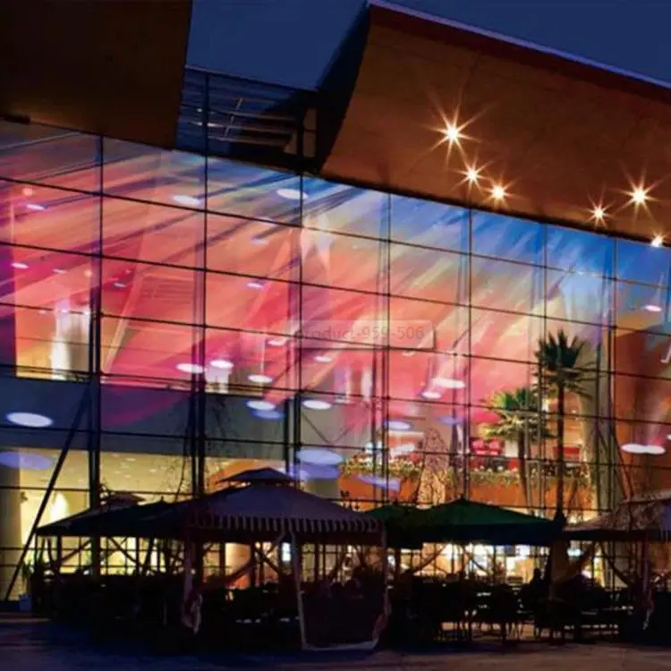 Customizable Led Transparent Film Display Screen Shop windows Glass Led Flexible Crystal Film Screen Outdoor Indoor Advertise