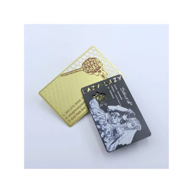 pieces-Custom.Top Selling custom Printed Business Cards luxury Metal Card NFC Digital Metal Card