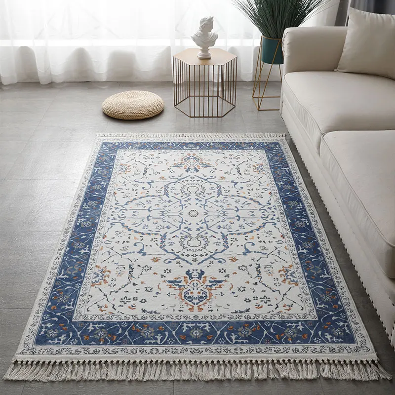 

VIKAMA Modern Living Room Carpet, Luxurious And High-End American Floor Mat, Coffee Table, Bedroom And Study Mat, Home Decoratio