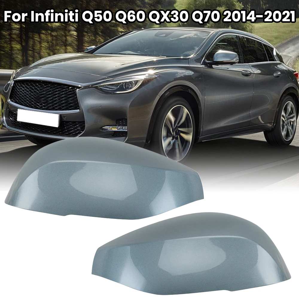 

Side Mirror Cover Cap For Infiniti Q50 Q60 QX30 Q70 2014 2015 2016 2017 2018 2019 2020 2021 Door Mirror Cover Car Accessories