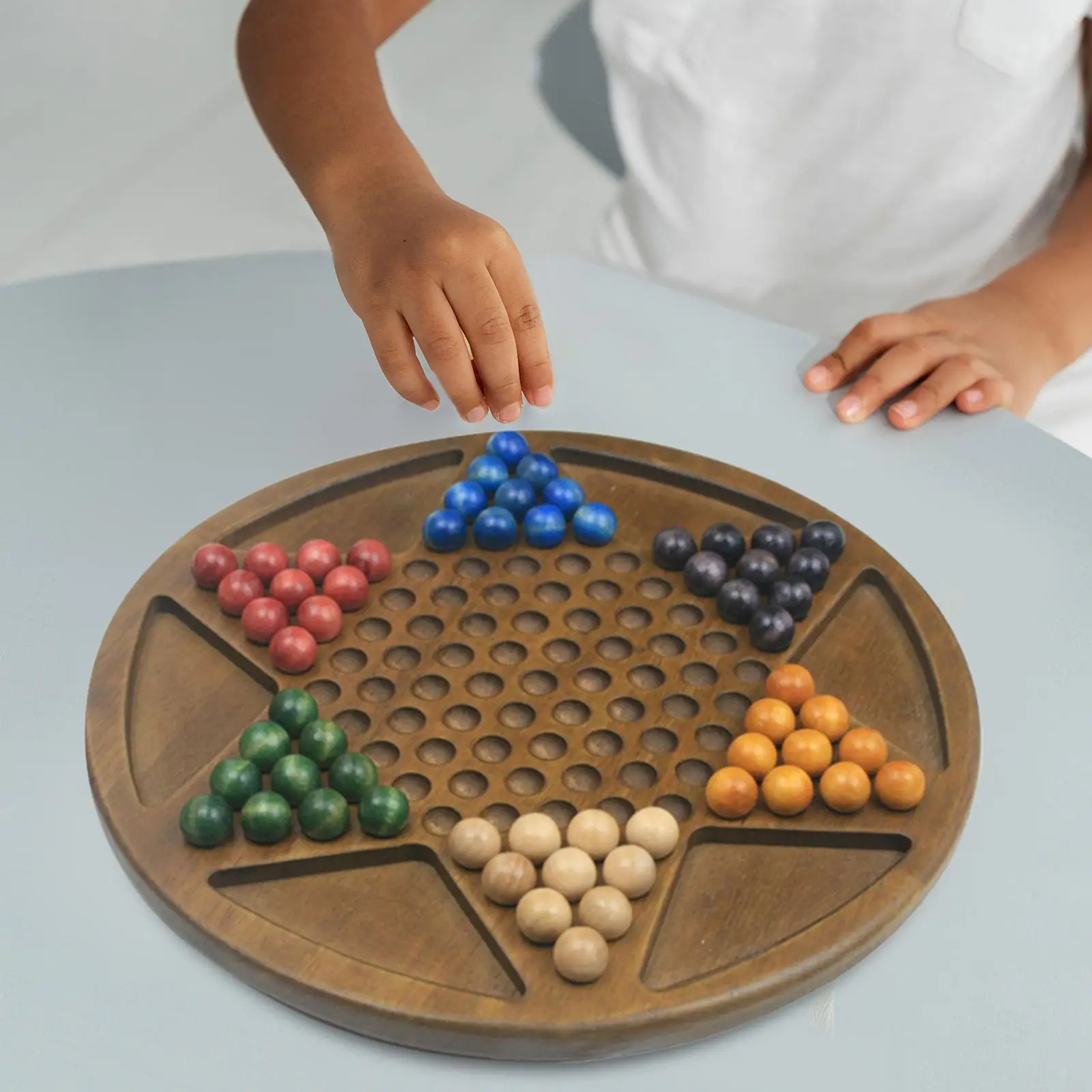 Traditional Chinese Checkers Christmas Present Parties Handcraft for Ages 6+ 13.78