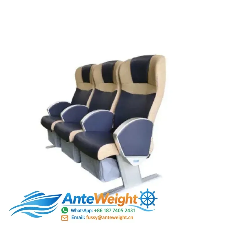 Customizable Multi-Seating Ergonomic Design Passenger Marine Boat Seat With Aluminum Alloy Bracket
