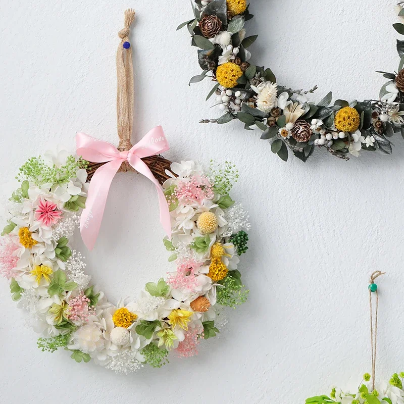 Floral hoops Easter spring decorative flowers Christmas garlands & wreaths and plants for home decoration