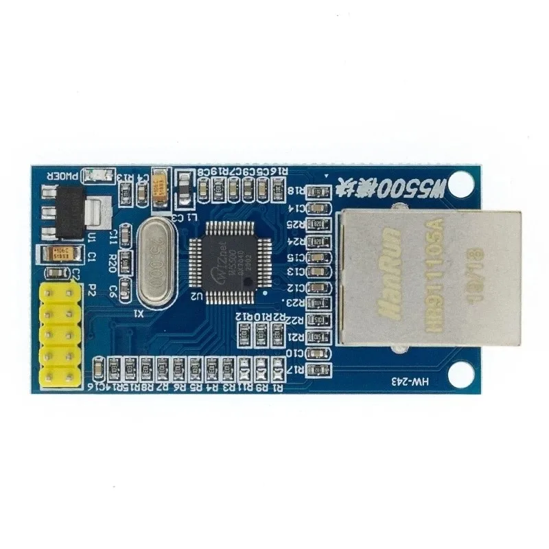 W5500 Ethernet Network Module Hardware TCP/IP Protocol Stack 51/STM32 Driver Development Board Network