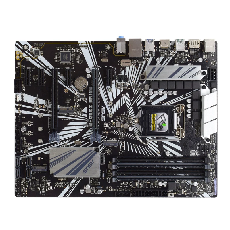 Imagem -05 - Asus-prime Placa-mãe Chipconjunto Intel Z390 Ddr4 x M.2 Hdmi Sata Iii Pci-e 3.0 Nona Geração Core i9 i7 i5