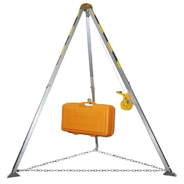 

Firefighting rescue tripod lightweight 300kg load rescue tripod mountain