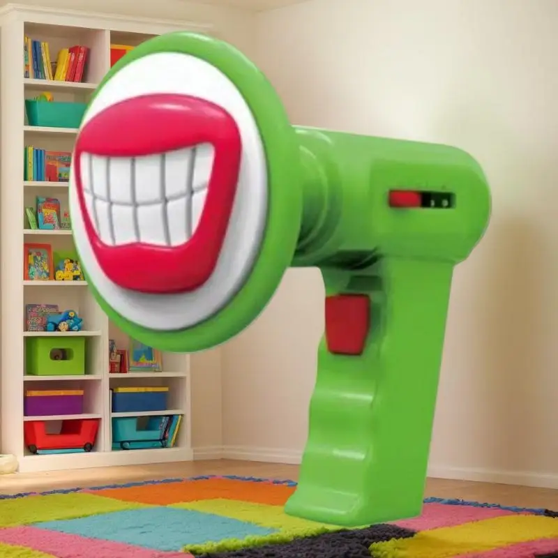 

Забавная игрушка-динамик из 1 шт. с 6 различными звуковыми эффектами; Детская игрушка-пародия для ролевых игр