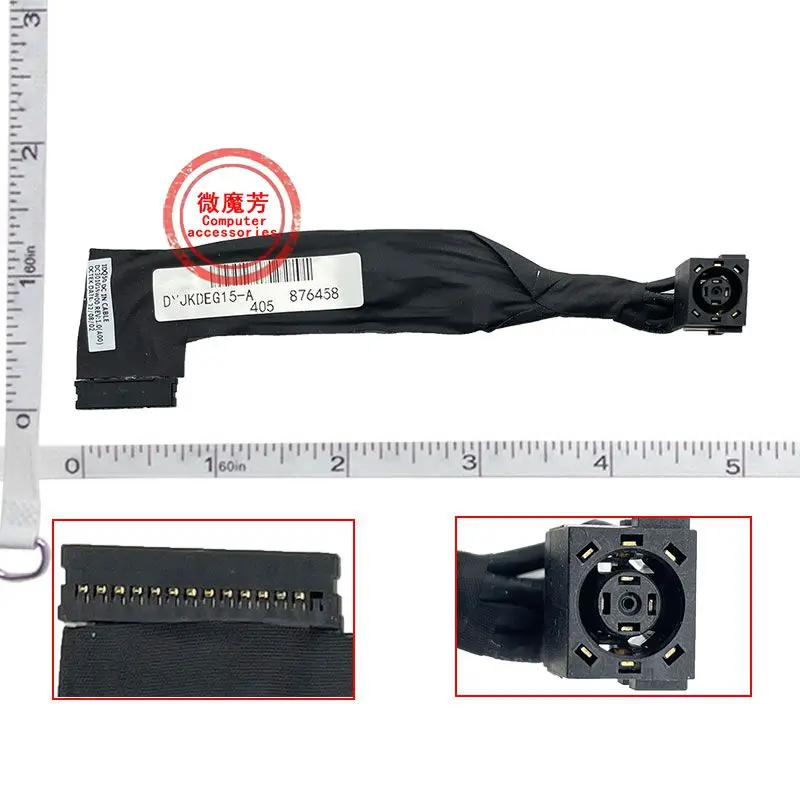 

NEW Laptop DC Power Jack Cable For Dell G15 5530 5531 5535 5540 5545 G16 7630 Power Cable Wire 0FX69K DC301019W00