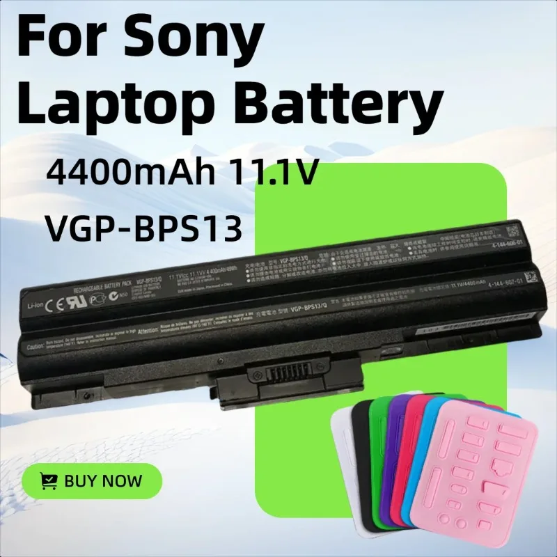 

VGP-BPS13 4400mAh 11.1V for Sony VGP-BPS21 VGP-BPS21A VGP-BPL13 VGP-BPS13A/B VGP-BPS13/B Laptop Battery