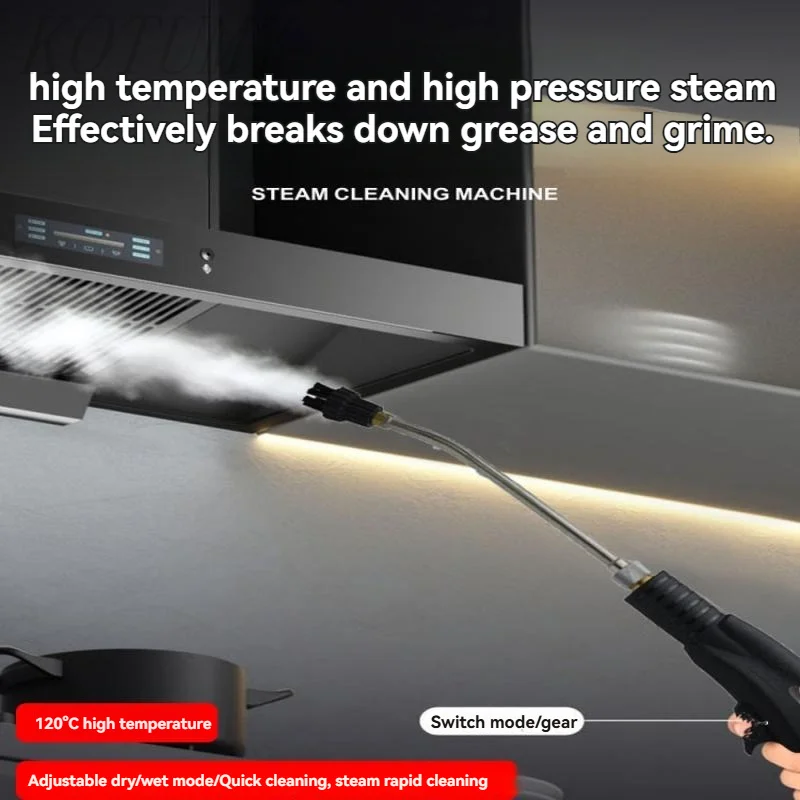 Household Electric Steam Cleaner 3100W 4.5Bar High temperature And Pressure Air Conditioner Range Hood Car Alkaline Clean 220V