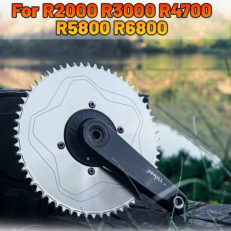 

110 Bcd Chainring 4bolt Aero Silver Narrow Wide Sprocket For R2000 R4700 Tiagra 105 R5800 Ultegra R6800 Dura Ace 9000 60t Plate