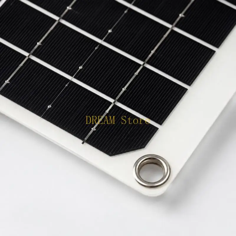 25W PET-Laminated 12V Photovoltaic Panel with Corner Mounting Grommets Best Sale