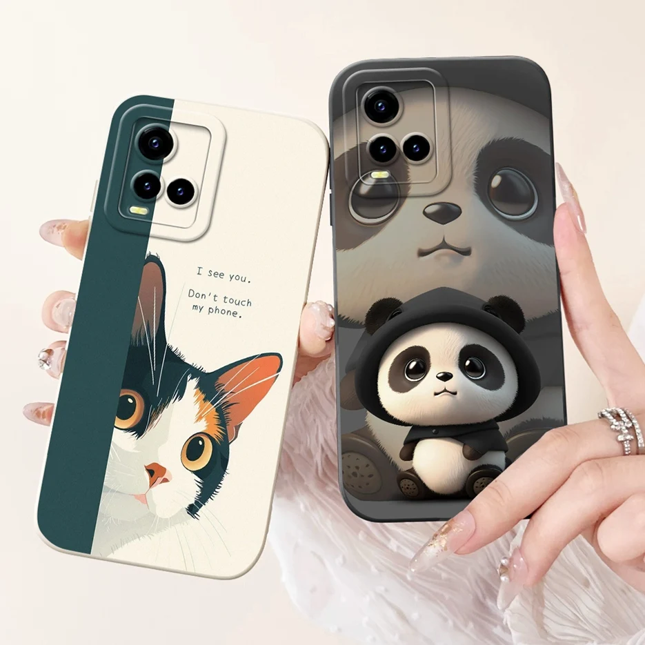 For Vivo Y33s 4G Case V2109 Unique Cartoon Cover For Vivo Y21 Y21s Y21t Phone Case For Vivo Y21s VivoY21 V2110 V2111 Soft Fundas