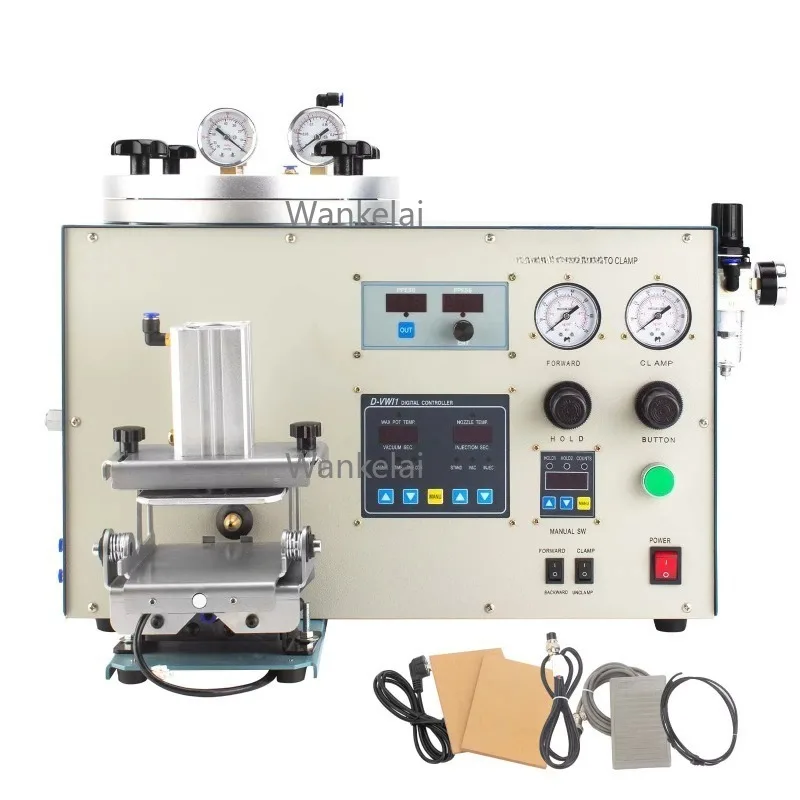 

Tools Equipment Vacuum Wax Molding Machine Set Permanent Supplies for Making with Wax Shooting Feature