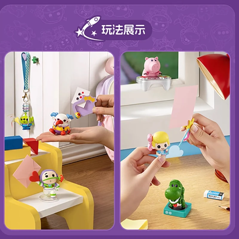 Disney pixar toy story brinquedo vida série figura caixa cega periférica ornamentos de mesa presentes bonitos