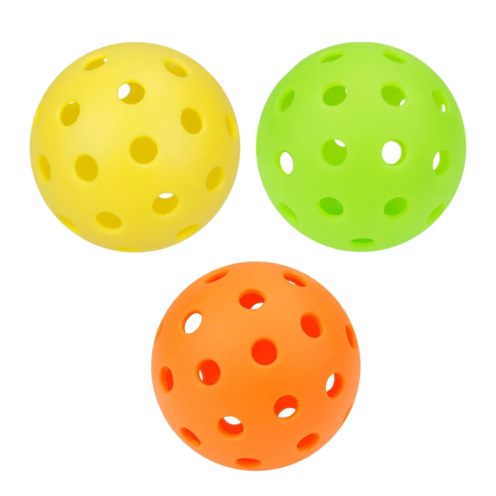 2-6pack Pickleball Ball Durable for Indoor Outdoor Training Pickleball