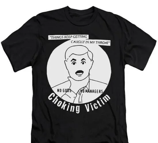 Choking victim T-Shirt Band Merch, Music Band Indie Rock Punk Gothic Unisex tee