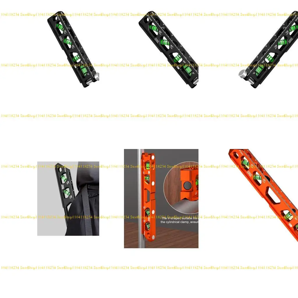 

P9FB Professional 4 Vials Conduits Level Edges for Pipe Installation Measuring
