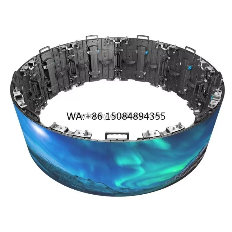 P2.604mm Flexo Shadow Pro Series Curved Splicing LED Display for Indoor & Outdoor XR Exhibitions & Advertising Small Pitch