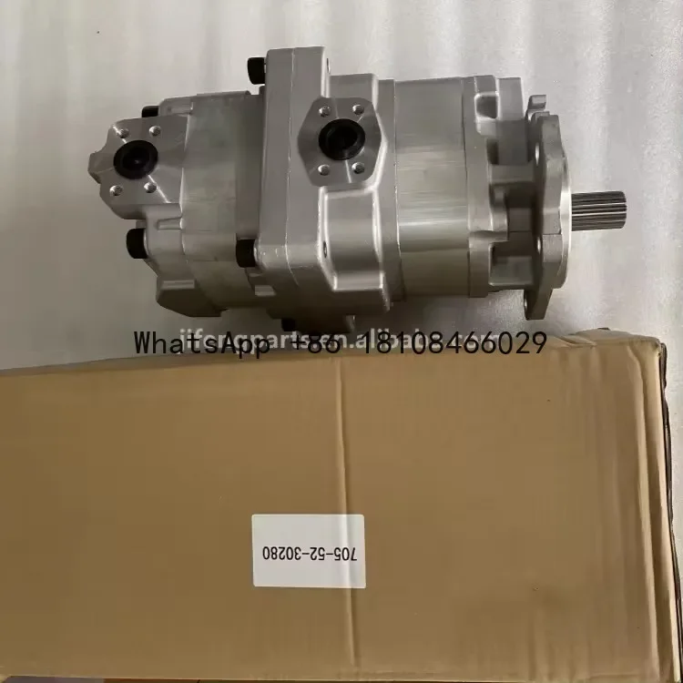 Engineering Machinery Parts Loader Parts WA470-3 Working Pump 705-52-40130 WA450-3 WF450-3 Gear Pump