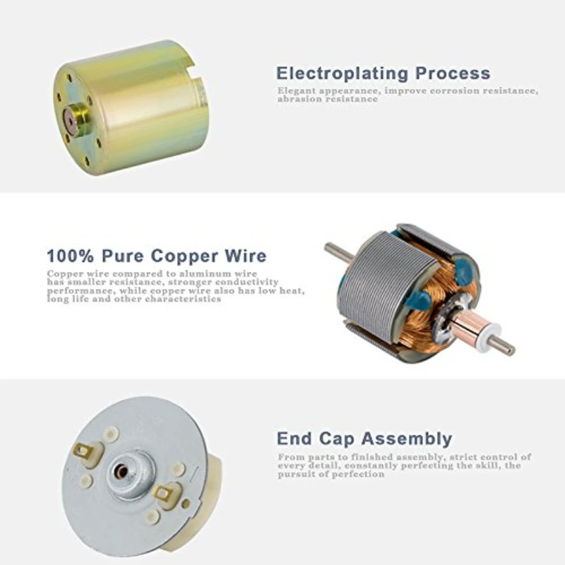 DC 12V 5 To 590rpm Gear Motor High Torque Electric Micro Speed Reduction Geared Motor Centric Output Shaft 37mm Diameter Gearbox