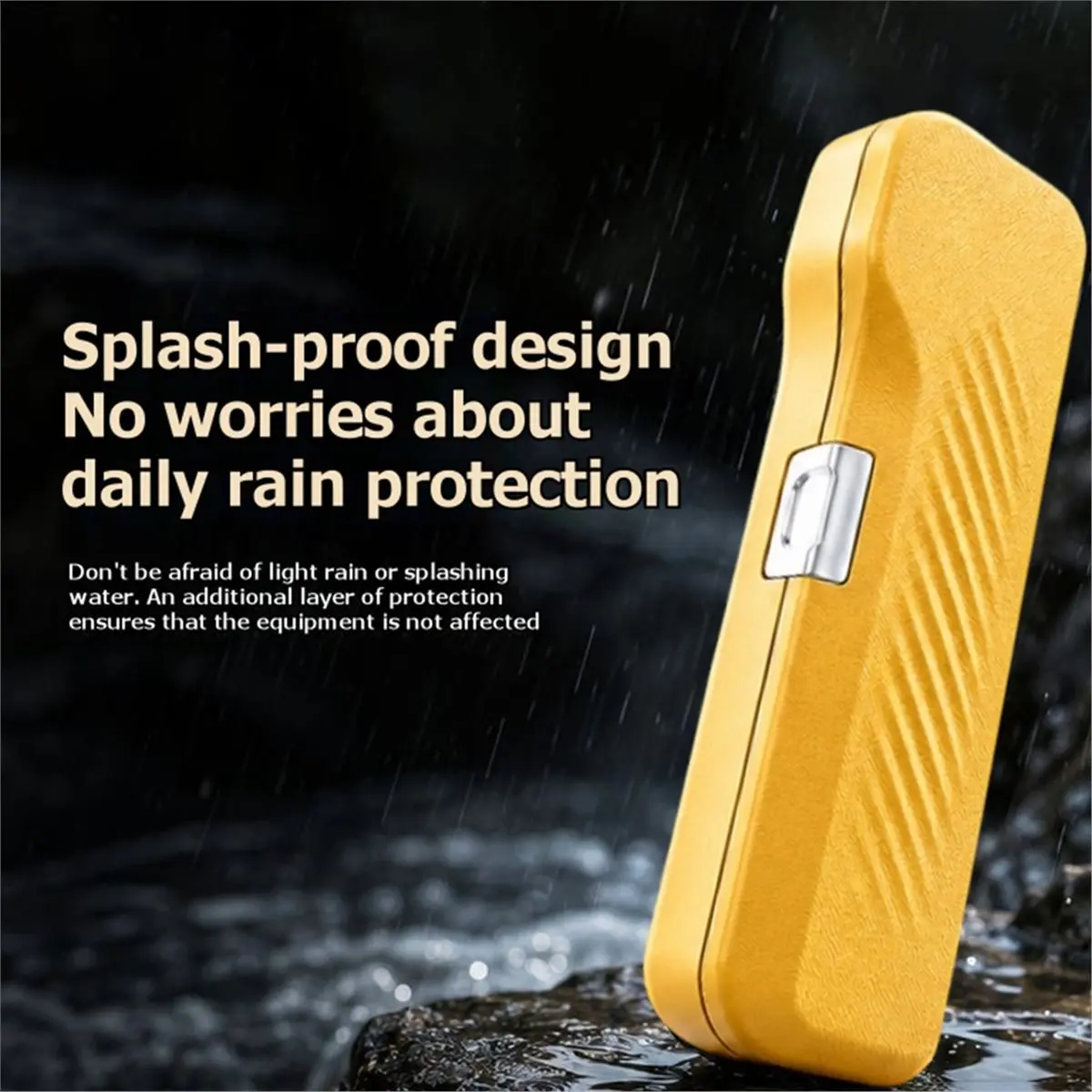 Portable Hard Shell Storage Case for Pocket 4/Pocket 3 Shockproof Protective Box Yellow