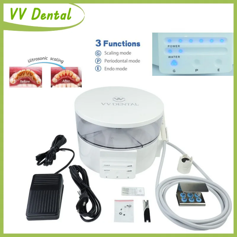 VV Стоматологический ультразвуковой скалер VEW5 емкостью 1100 мл Резервуар для воды для отбеливания зубов и полировки пятен