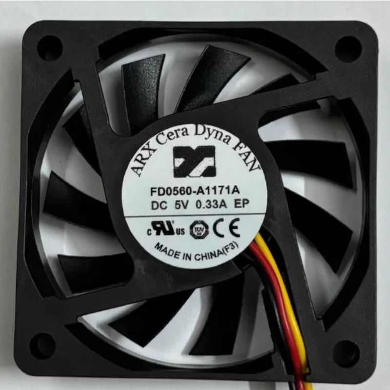 New Cooling Fan for ARX Cera FD0560-A1171A DC5V 0.33A Cooling Fan 6010 60 * 60 * 10MM