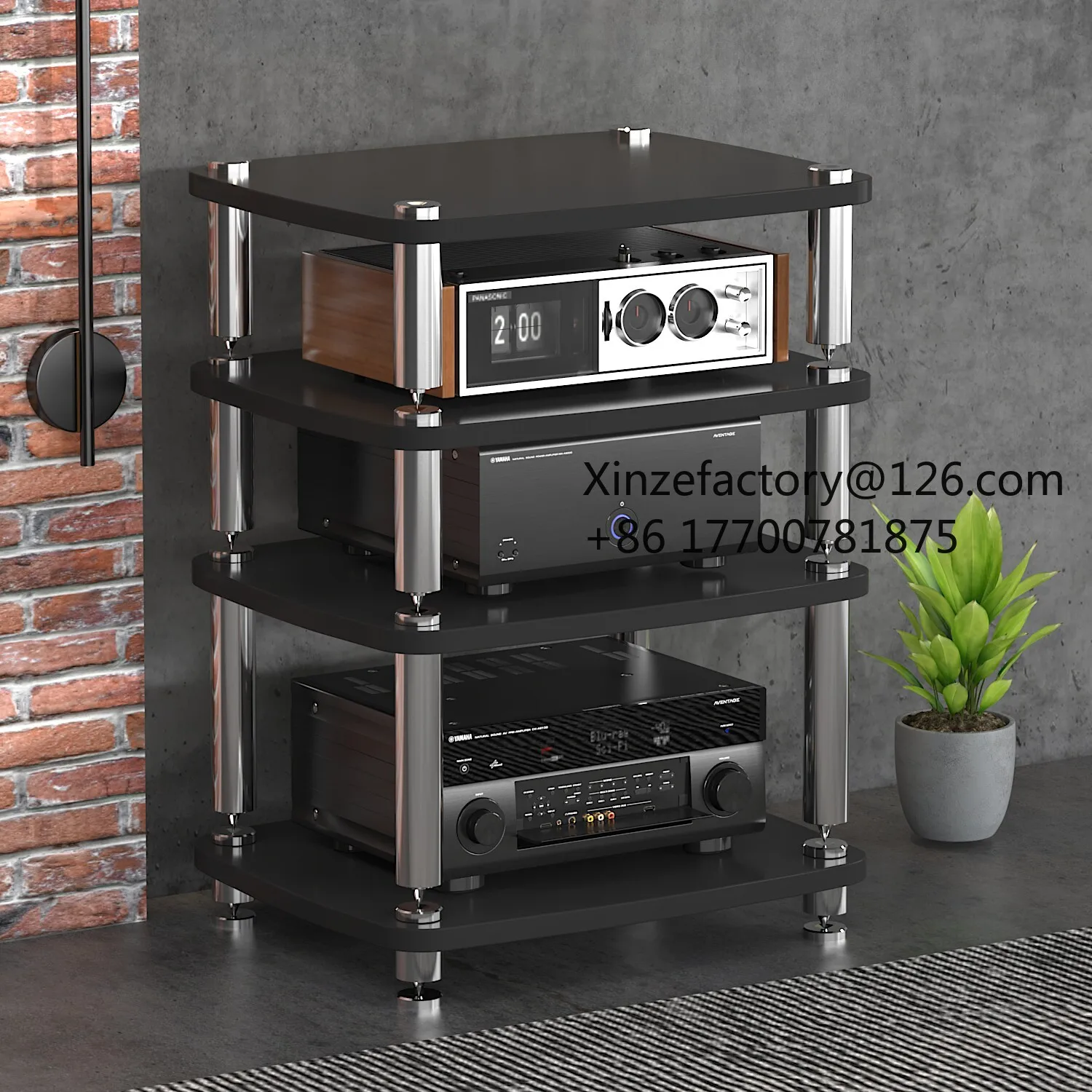 Factory Direct 2026 Top Rated Split Shock Audio Cabinet Audio Rack Power Amplifier Cabinet Power Amplifier Rack Tripod Rack Cabi