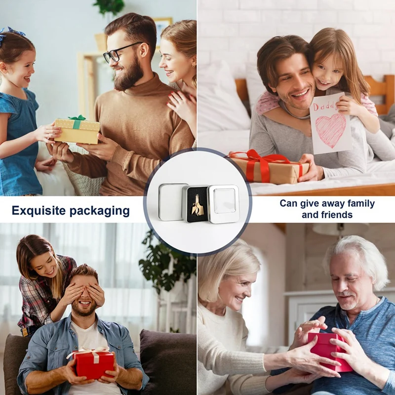 Nose Hair Trimmer Manual Waterproof Clippers For Men & Women, Smooth Trimming With Twelve Double-Edged Blades Easy Install