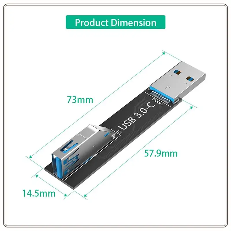 موثوقة-USB 3.0 9Pin ذكر إلى أنثى محول بطاقة للكمبيوتر المحمول ، USB 3.0 9Pin ذكر إلى أنثى محول بطاقة للكمبيوتر المحمول-ABDQ