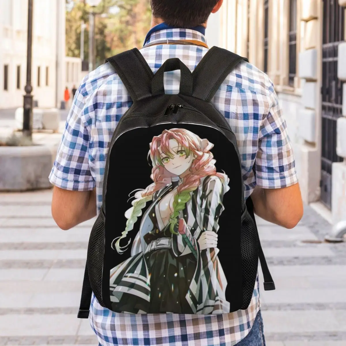 Рюкзак Demon Slayer Kimetsu No Yaiba, Лидер продаж, рюкзак большой емкости, детская сумка для книг, школьная сумка, сумки на плечо для мужчин и женщин