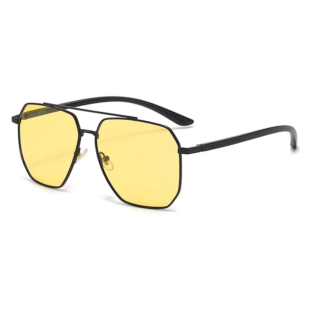 다각형 나이트 비전 편광 선글라스 남녀 패션 트렌드 레트로 변색 폴라로이드 선글라스 아이웨어 2025 신상