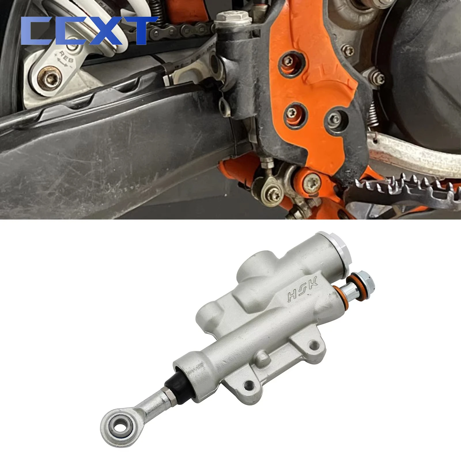 

Motorcycle Rear Brake Master Cylinder Pump For KTM EXC EXCF SXF XCF SX XC TPI 125 150 200 250 300 350 400 450 500 530 2004-2023