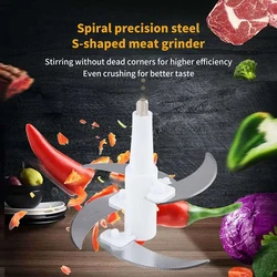 Electric Meat Grinder Blade Food Crusher Processor Replacement Spare Parts For 2L/3L/4L Meat Grinder Accessories Kitchen Tools