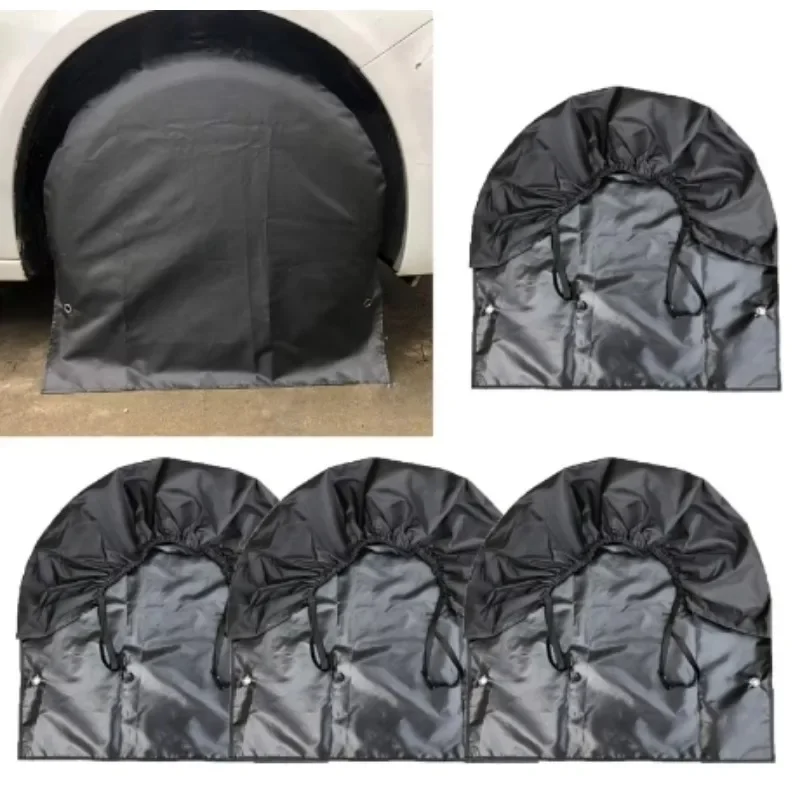 Wheel Tire Covers For RV Motorhome for Camper Car Truck 27-32inch Trailer RV Waterproof UV Weather Resistant