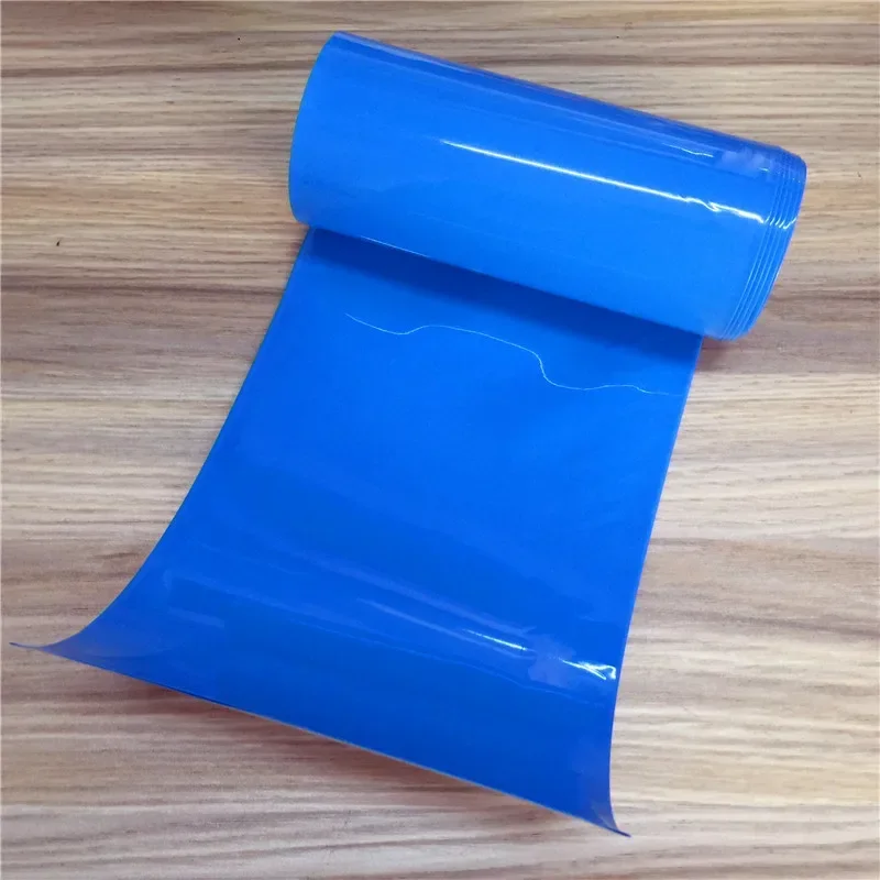 

For PVC battery heat shrink tube lithium battery package insulation protective film flattened 180MM thick 0.17MM