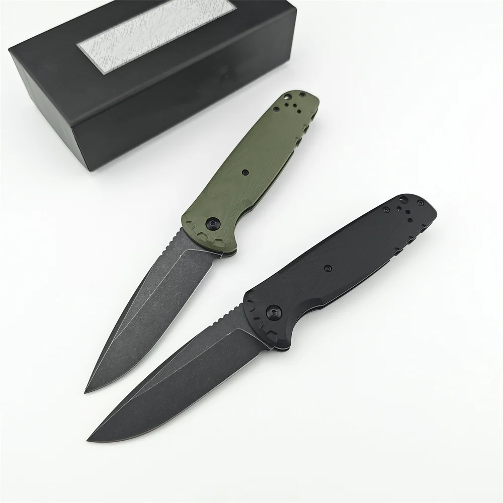 Outdoor BM 4300 CLA Pocket Folding Knife 9Cr14Mov Blade G10 Handle Camping Tactical Utility Knives Hunting Self Defense Tool