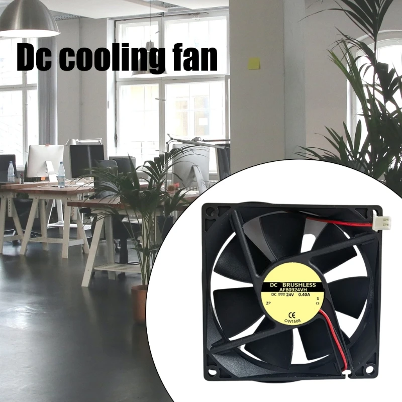 Ventilador refrigeración 9025, 90mm x 25mm, 24V, 0,4a, para equipos electrónicos libre, gabinete, ventilación,