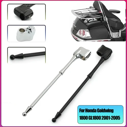Accesorios para motocicleta, Base de antena, canal de Radio GL1500 para Honda Goldwing 1800 GL1800 2001-2005/Gold Wing GL1500 2006-2016