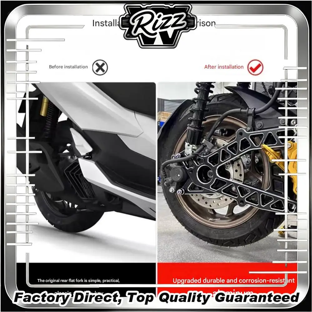 FOR PCX160 2020-2025 Upgraded Swingarm Wider Wheelbase for Stable High-Speed Riding Deformation-Resistant Rust-Proof Heat-Treat